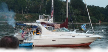 NERYC members cruise to marina destinations or anchor out in quiet bays on the Chesapeake